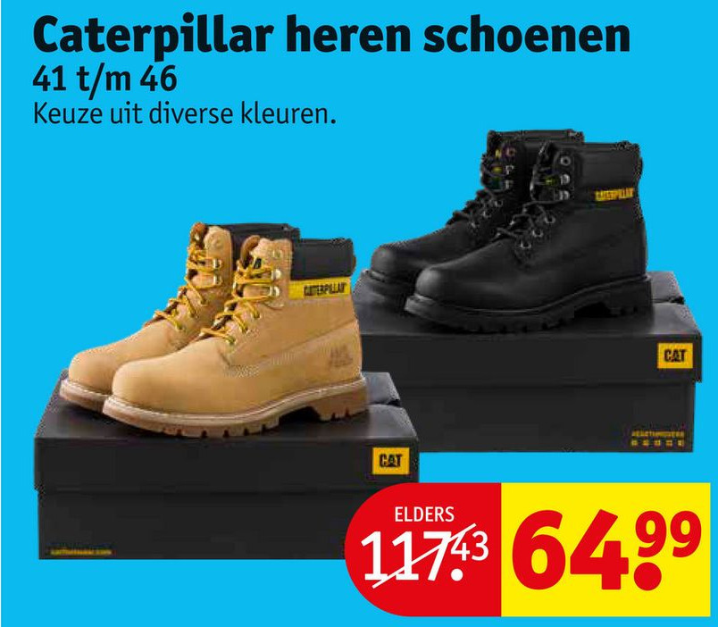 Caterpillar schoenen discount