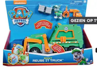 Top1Toys PAW Patrol Rockys Re Use It Truck Rocky aanbieding