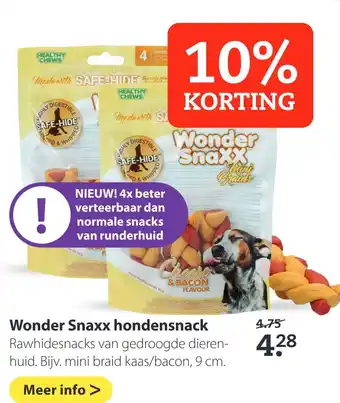 Pets Place Wonder Snaxx hondensnack aanbieding