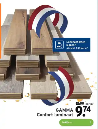 GAMMA GAMMA Confort laminaat aanbieding