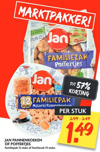 Dekamarkt Jan Pannenkoeken Of Poffertjes aanbieding