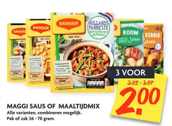 Dekamarkt Maggi Saus Of Maaltijdmix aanbieding