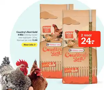 Pets Place Country's Best Gold aanbieding