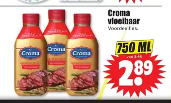 Dirk Croma vloeibaar 750 ml aanbieding