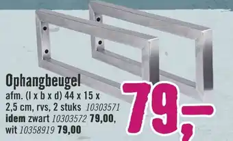 Hornbach Ophangbeugel aanbieding