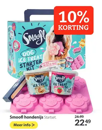 Pets Place Smoofl hondenijs Startset aanbieding