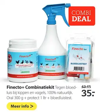 Pets Place Finecto+ Combinatiekit aanbieding