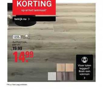 Karwei Op Al Het Laminaat aanbieding