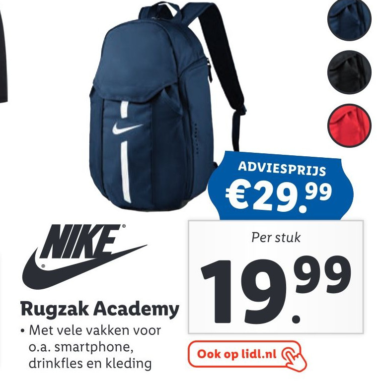 Rugzak Academy aanbieding bij Lidl