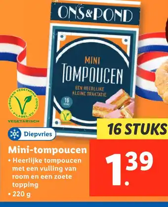 Lidl Mini-tompoucen aanbieding