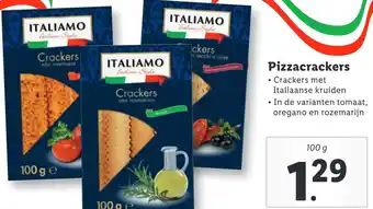 Lidl Pizzacrackers aanbieding