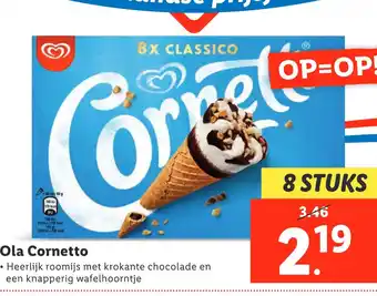 Lidl Ola Cornetto aanbieding