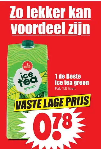 Dirk 1 de Beste ice tea green aanbieding