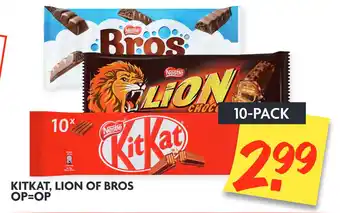 Dekamarkt Kitkat, Lion Of Bros aanbieding