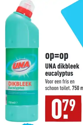 ALDI UNA dikbleek eucalyptus aanbieding