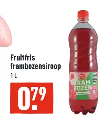 ALDI Fruitfris frambozensiroop aanbieding