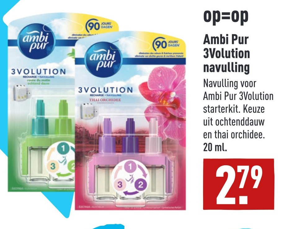 ALDI Ambi Pur 3Volution navulling aanbieding