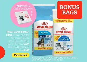 Boerenbond Royal Canin Bonusbags aanbieding