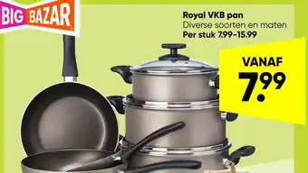 Big Bazar Royal VKB pan aanbieding