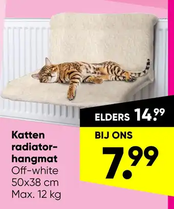 Big Bazar Katten radiatorhangmat aanbieding