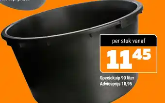 De voordeelmarkt Speciekuip 90 liter aanbieding