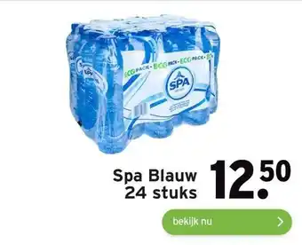 GAMMA Spa Blauw 24 stuks aanbieding