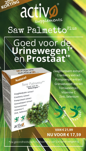 Gezond & Wel activo aanbieding