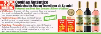 Gezond & Wel Coviñas Auténtico Biologische, Vegan Topwijnen uit Spanje! aanbieding