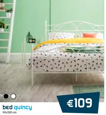 Beddenreus Bed Quincy 90x200 cm aanbieding