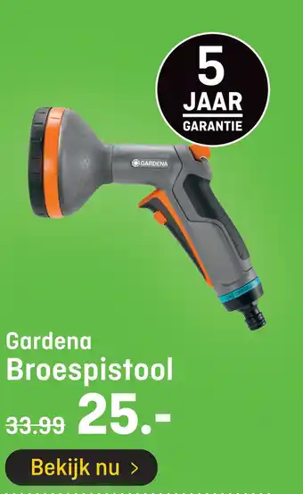 Hubo Gardena Broespistool aanbieding