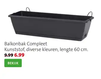 Intratuin Balkonbak Compleet aanbieding