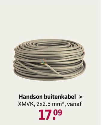 Karwei Handson buitenkabel aanbieding