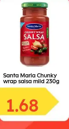 Ochama Santa Maria Chunky wrap salsa mild 230g aanbieding