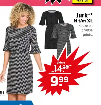 Trekpleister Jurk** aanbieding