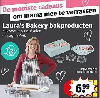 Kruidvat Laura's Bakery Bakproducten aanbieding