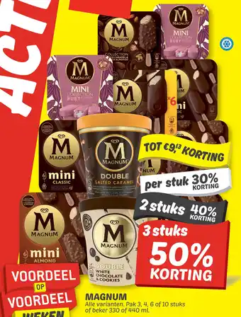 Dekamarkt MAGNUM aanbieding