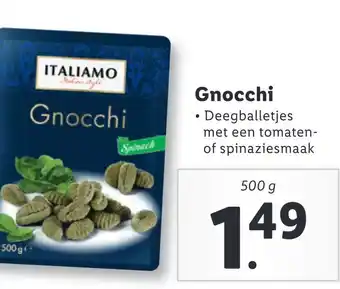 Lidl Gnocchi aanbieding