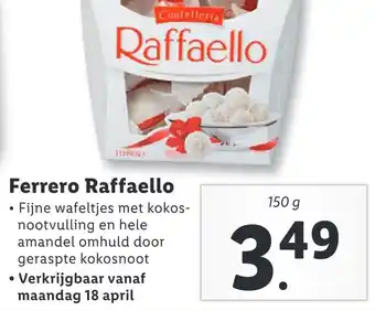 Lidl Ferrero Raffaello aanbieding