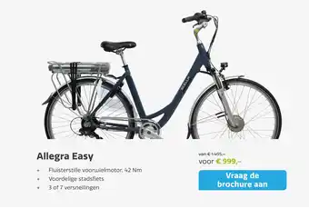 Stella fietsen Allegra Easy aanbieding