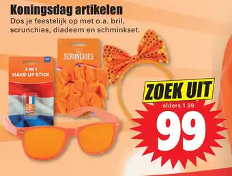 Dirk Koningsdag artikelen aanbieding