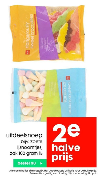 HEMA uitdeelsnoep aanbieding