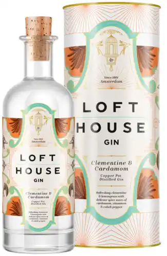 Gall & Gall Lofthouse Clementine & Cardamom Gin 70CL Mixen aanbieding