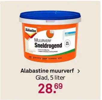 Karwei Alabastine muurverf 5 liter aanbieding