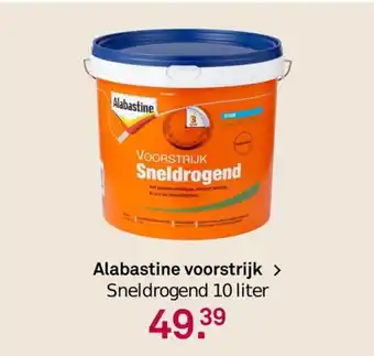 Karwei Alabastine voorstrijk 10 liter aanbieding