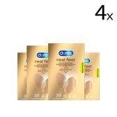 Bol.com Durex Condooms Nude - Latexvrij - 4x 20 stuks aanbieding