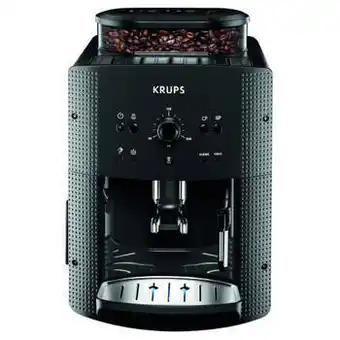 Blokker Krups volautomatische espressomachine Arabica EA810B - zwart aanbieding