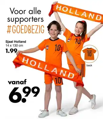 Wibra Sjaal Holland aanbieding