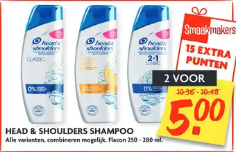 Dekamarkt Head & Shoulders Shampoo aanbieding