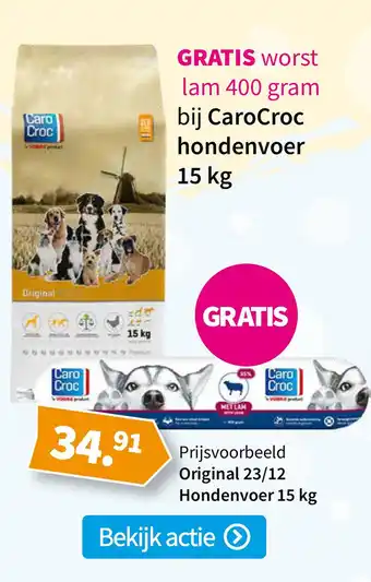 Plein.nl CaroCroc hondenvoer aanbieding