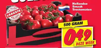 Nettorama Hollandse smaak trostomaten aanbieding
